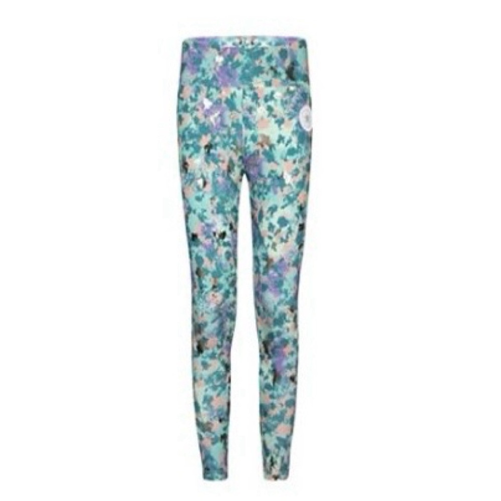 Converse Printed Paint Splatter High Rise Leggings Sz L 12/13